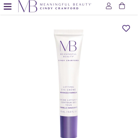 Meaningful Beauty by Cindy Crawford - Lifting Eye Cream NWOT - Picture 4 of 7